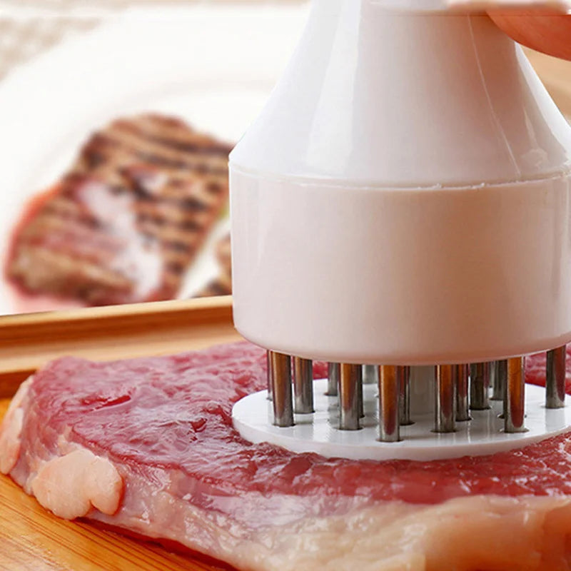 Professional Meat Tenderizer Needle Stainless Steel Kitchen Tools Cooking Accessories Steak Tenderizer Needle Rib Breaker