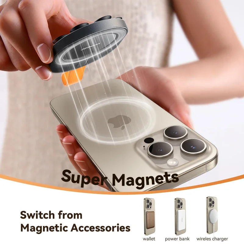 i Phone Magnetic Suction Cup Mount Grip Holder