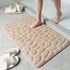 Memory Foam Bath Mat Coral Velvet Super Non-Slip Rapid Water Absorption Soft and Comfortable Easier to Dry Machine Wash Bathroom